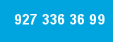 927 336 36 99 927 336 36 99